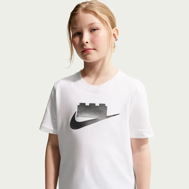 Nike x LEGO® Collection Big Kids' T-Shirt - White