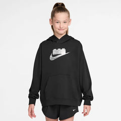 Nike x LEGO® Collection Big Kids' Hoodie – Black