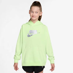 Nike x LEGO® Collection Big Kids' Hoodie – Lime Green