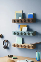 Wooden Book Rack – Light Oak