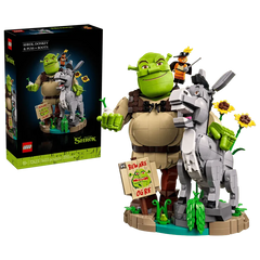 Shrek, Donkey & Puss in Boots