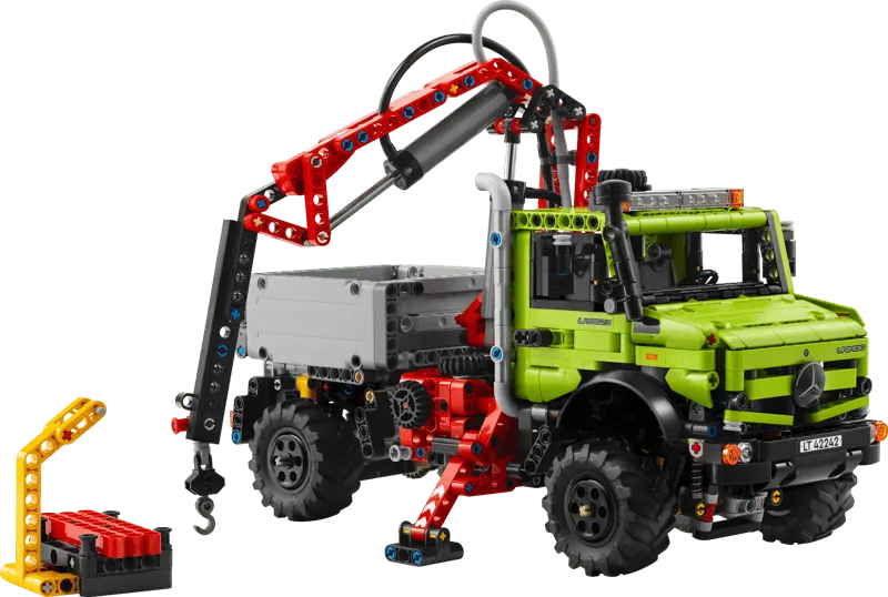 Mercedes-Benz Unimog U 5023 with Crane
