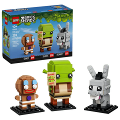 Shrek, Donkey & Gingy Figures