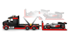 F1® Display Truck with Audi F1® Race Car
