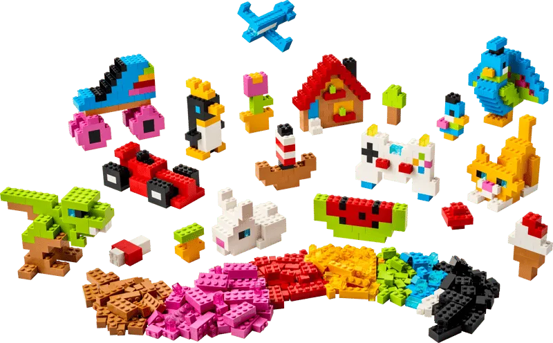 Creative Colorful Bricks